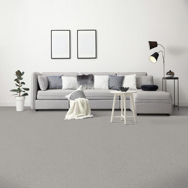 Dark Paradise  - Bliss - Beige 25 oz. SD Polyester Loop Installed Carpet