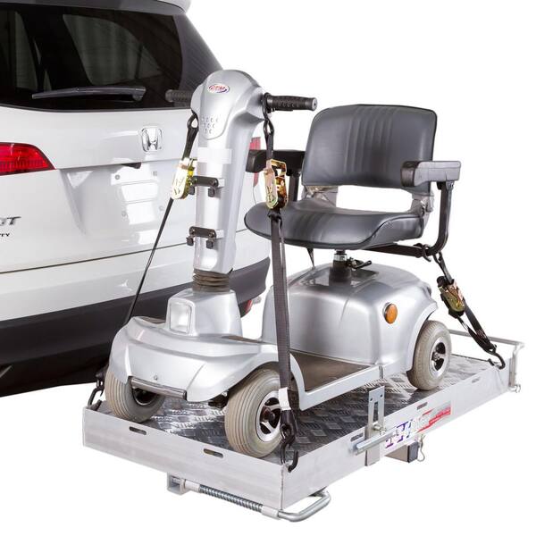 350 lbs. Full-Size Aluminum Scooter and Wheelchair Carrier