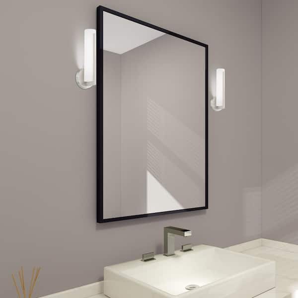 Visby LED Light Brushed Nickel ADA Wall Sconce