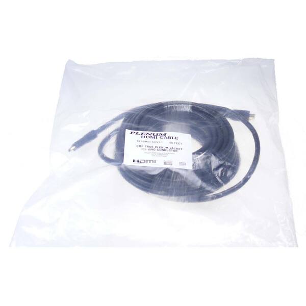 50 ft. True Plenum In-Wall HDMI Cable