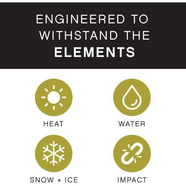 Hinkley Landscape Lighting MR16 LED 50w Spot Light, Satin Black