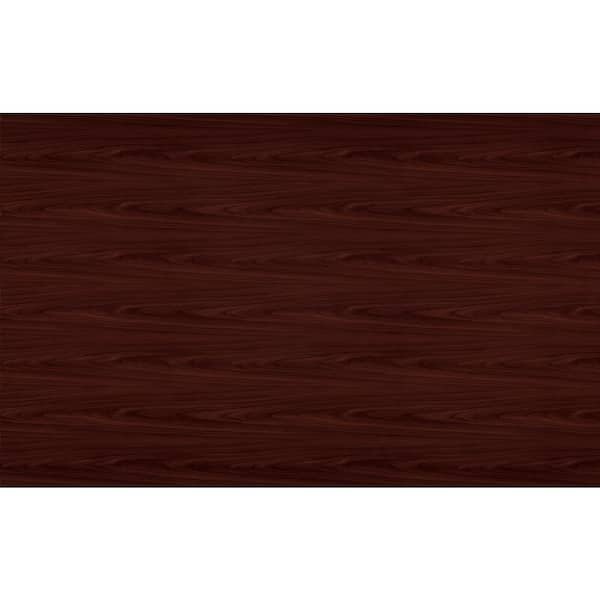 5 ft. x 12 ft. Laminate Sheet in RE-COVER Empire Mahogany with Premium Textured Gloss Finish