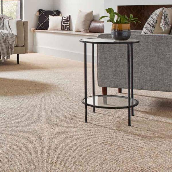 Hanville  - Southwest - Brown 27 oz. SD Polyester Loop Installed Carpet