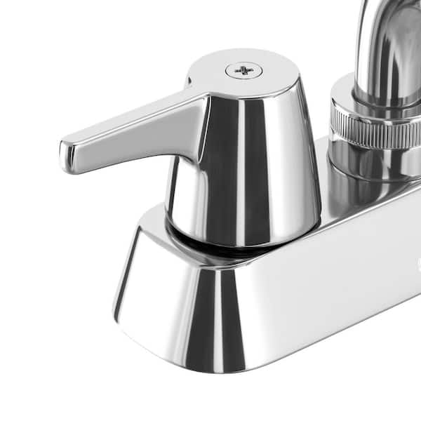 Aragon 4 in. Centerset 2-Handle Laundry Faucet in Chrome