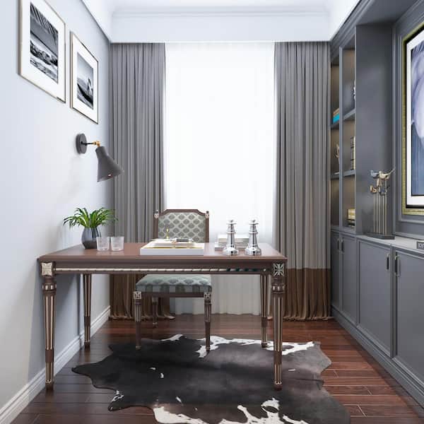 Modern Black and Brass 1-Light Swivel Wall Sconce with Bell Metal Shade Industrial Wall Light