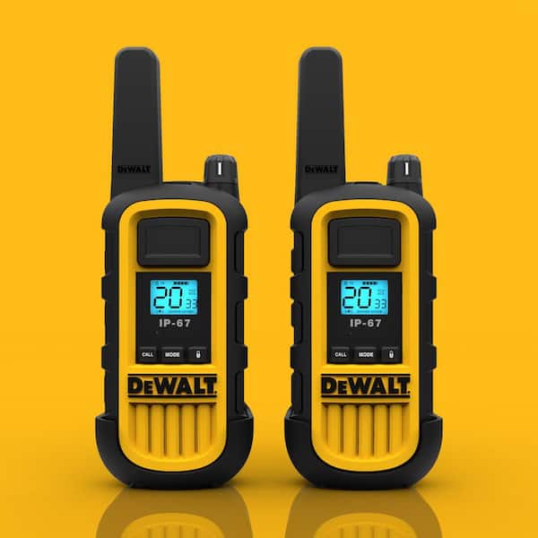 DXFRS800 Heavy-Duty 2-Watt Walkie Talkies (2-Pack)