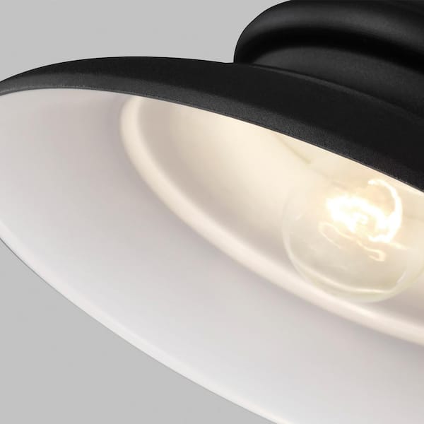 Redding Station Textured Black 1-Light Hanging Lantern