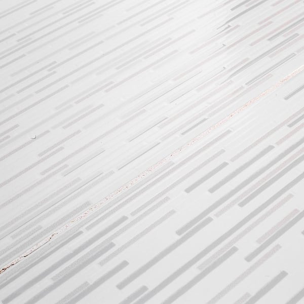 Dragonfly White 10 in. x 20 in. Glossy Ceramic Wall Tile (10.76 sq. ft./Case)