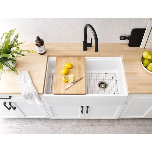 6 ft. L x 25 in. D Unfinished Birch Solid Wood Butcher Block Countertop With Eased Edge