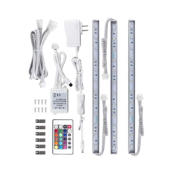 12 in. Undercabinet LED RGB Strip (3-Pack)