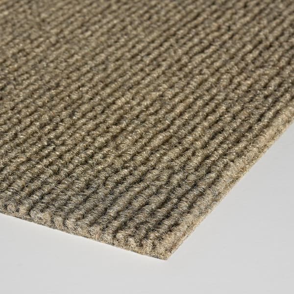 Sisteron Brown Residential 18 in. x 18 Peel and Stick Carpet Tile (10 Tiles/Case) 22.50 sq. ft.