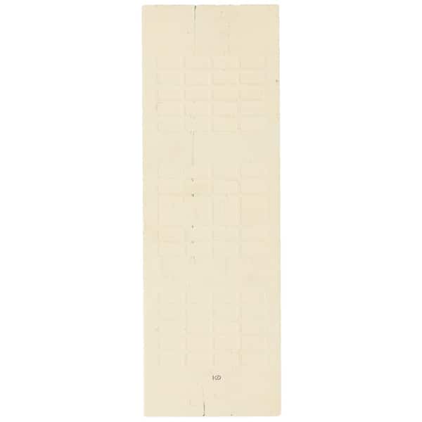 LuxeCraft Chronos 4-1/4 in. x 12-7/8 in. Glazed Ceramic Undulated Wall Tile (10.64 sq. ft./Case)