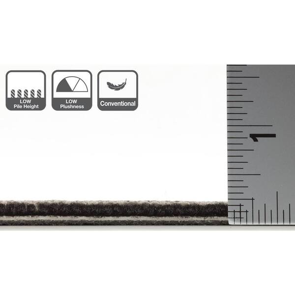 Farmington Gray Commercial 24 in. x 24 Glue-Down Carpet Tile (20 Tiles/Case) 80 sq. ft.