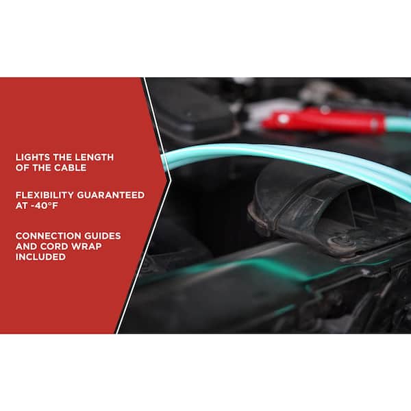 12 ft. 8-Gauge 145 Amp Blue Cables