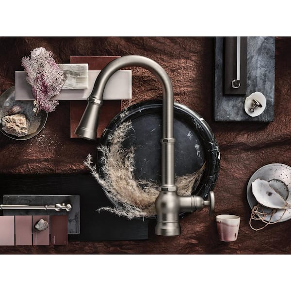 Paterson Single-Handle Pull-Down Sprayer Kitchen Faucet with Reflex and PowerBoost in Spot Resist Stainless