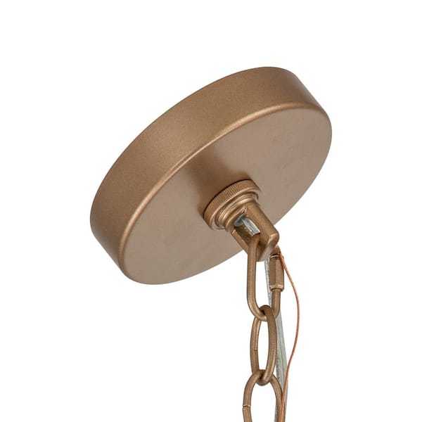 Fricke 3-Light Drum Shade Chandelier with Farmhouse Fabric Shade