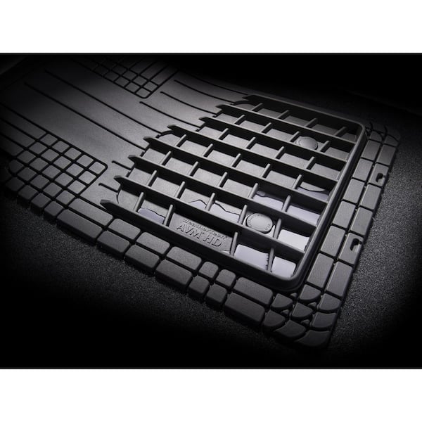 Black 27 in. x 19 in. Heavy Duty All Vehicle Mat
