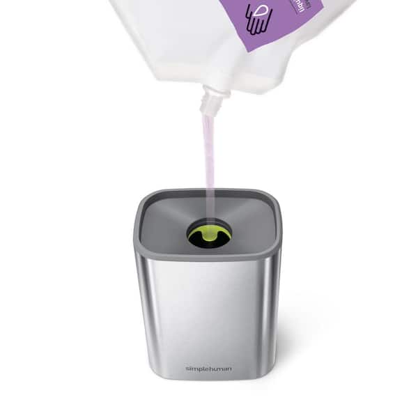 16 oz. Liquid Soap Pulse Pump Dispenser in Brushed Stainless Steel