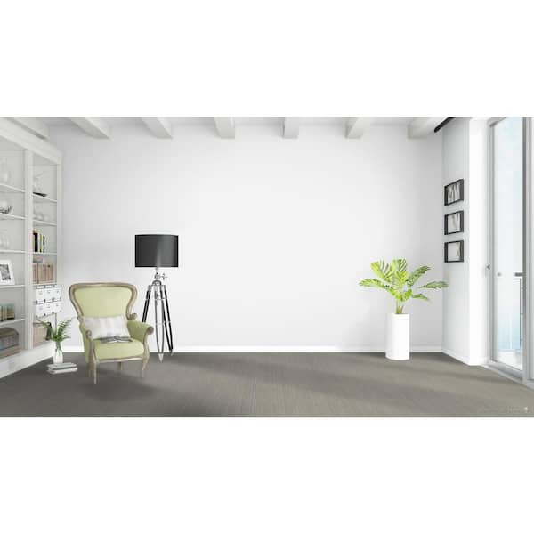 Dovetail  - Cabin - Gray 45 oz. SD Polyester Pattern Installed Carpet