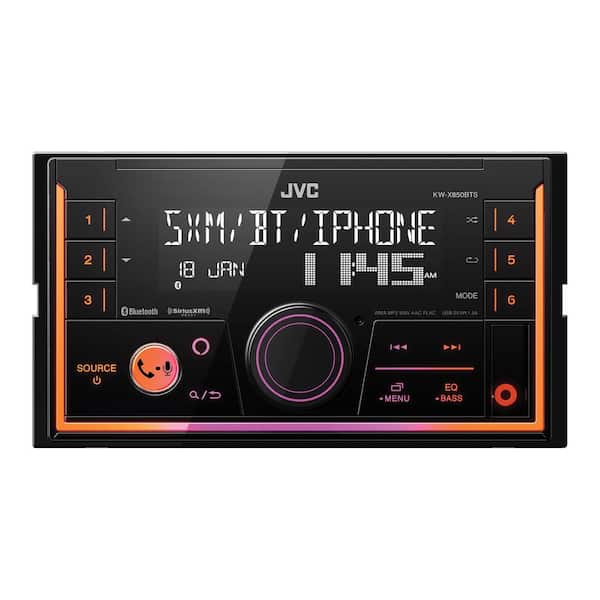 Car In-Dash Unit, Double-DIN Digital Receiver with Alexa Built-in and SiriusXM Ready