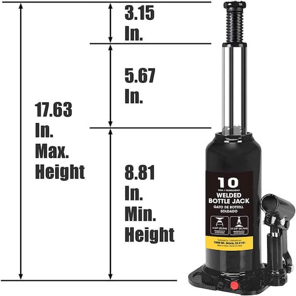 10-Ton Bottle Jack