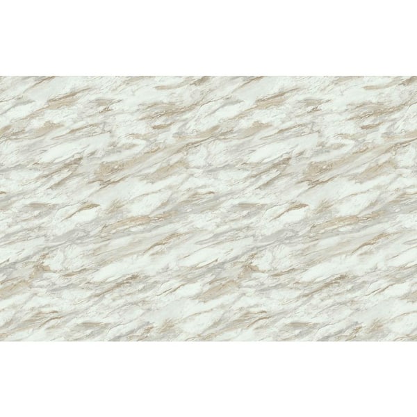 5 ft. x 12 ft. Laminate Sheet in Drama Marble with Premium Textured Gloss Finish