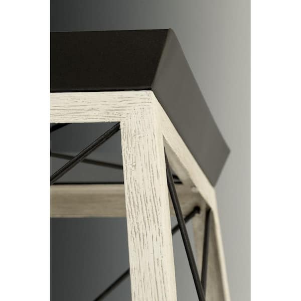 Briarwood Collection 5-Light Graphite Farmhouse Linear Island Chandelier Light