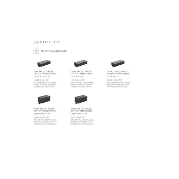 Jane 200 10 ft. Integrated LED White Under Cabinet Tape Light