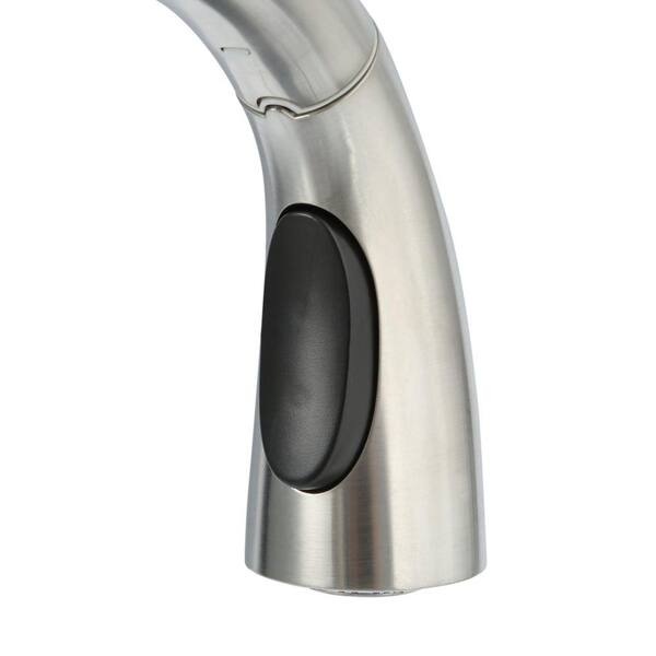 Avanti Single-Handle Pull-Down Sprayer Kitchen Faucet in Stainless Steel