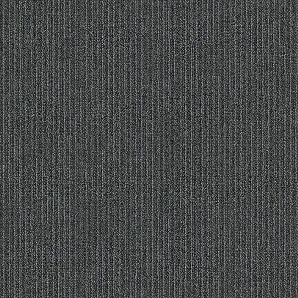Second Nature Gray Commercial 24 in. x 24 Glue-Down Carpet Tile (24 Tiles/Case) 96 sq. ft.