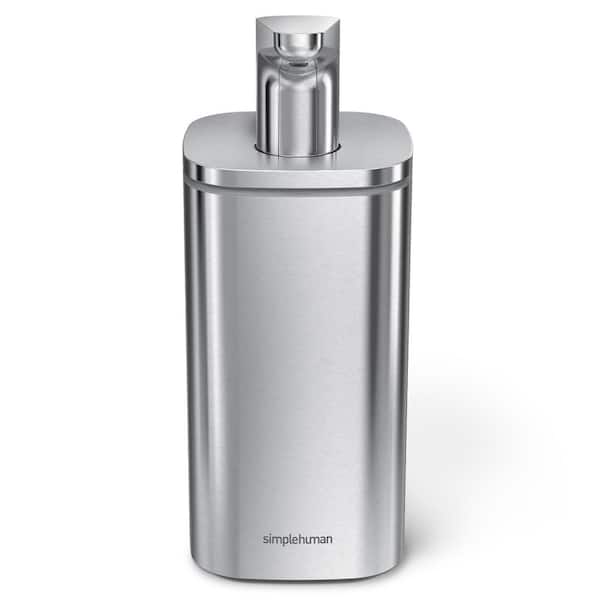 10 oz. Liquid Soap Pulse Pump Dispenser, Brushed Stainless Steel