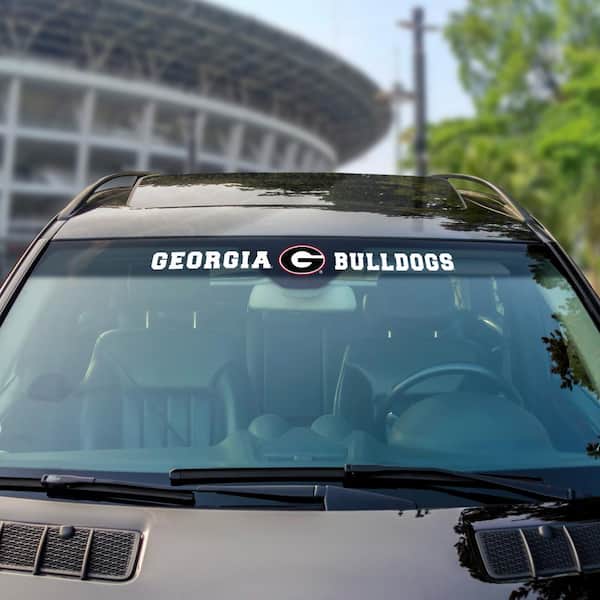 Georgia Bulldogs Sun Stripe 3.25 in. x 34 in. Windshield Decal
