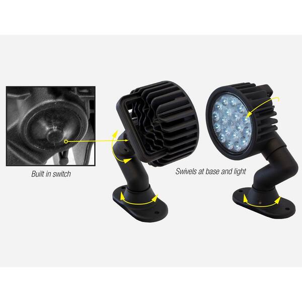 18-Clear LED 5 in. Round Spot Light