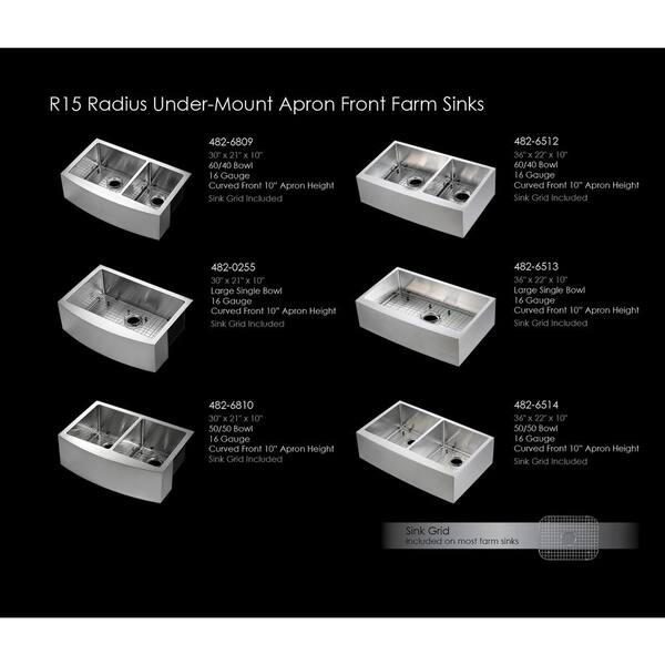 Parketon Undermount Stainless Steel 30 in. 60/40 Double Bowl Curved Farmhouse Apron Front Kitchen Sink