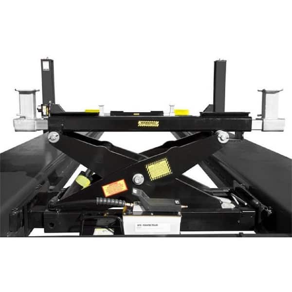 18,000 lbs. Capacity Rolling Bridge Jack - Heavy-Duty Lifter with Adjustable Height and Stackable Adapters
