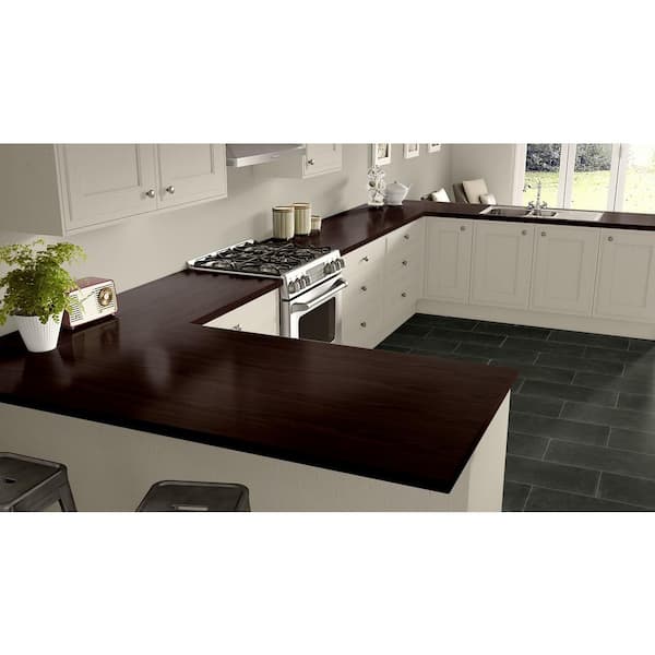 4 ft. x 8 ft. Laminate Sheet in RE-COVER Empire Mahogany with Premium Textured Gloss Finish