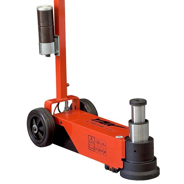 44-Ton/22-Ton Premium 2-Stage Air Hydraulic Low Profile Jack