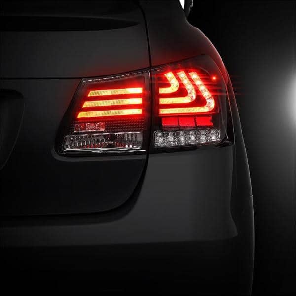 Lexus GS 350 07-11 LED Tail Lights - Black