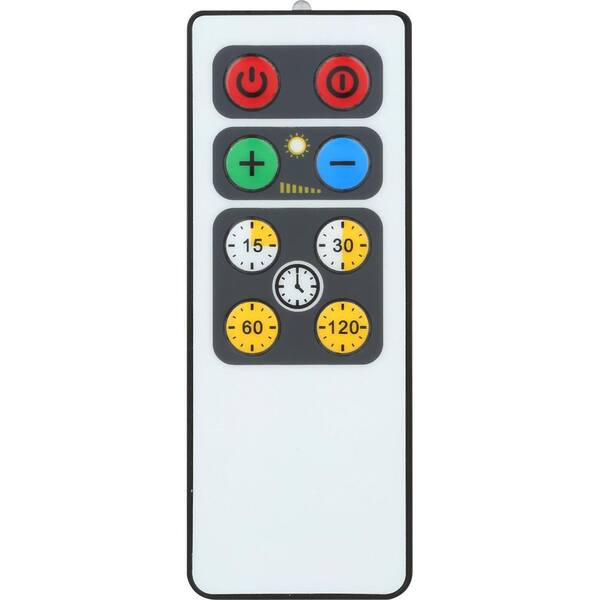 2.25 in. White LED Track-Light with Remote