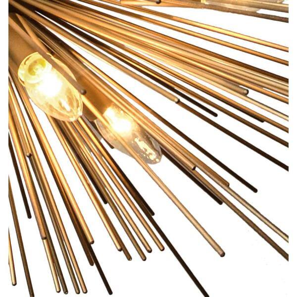 12-Light Gold Chandelier