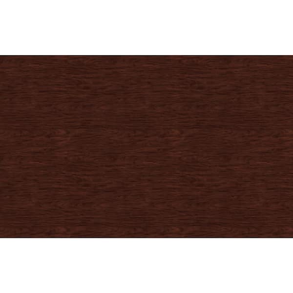 5 ft. x 12 ft. Laminate Sheet in RE-COVER Figured Mahogany with Premium FineGrain Finish