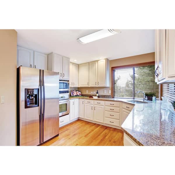 FMLFUTL 4 ft. 37-Watt Brushed Nickel Integrated LED Linear Flush Mount