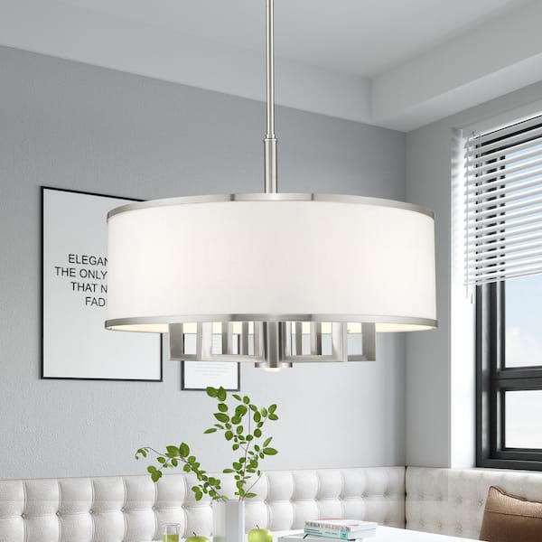 Park Ridge 7 Light Brushed Nickel Chandelier