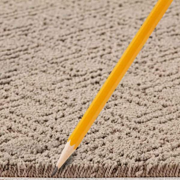 Pure  - Butternut - Beige 38 oz. Triexta Pattern Installed Carpet