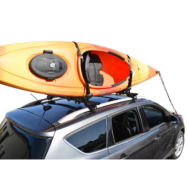 AirFlow2 50 in. 165 lbs. Capacity Aluminum Aero Cross Rail System Roof Rack BLACK