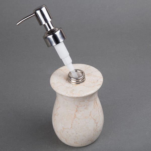 Champagne Marble Vase Liquid Soap