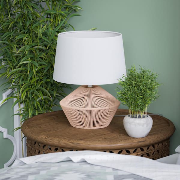 Kellen 16.5 in. Natural Rope Accent Lamp