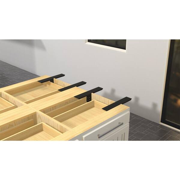 34 in. T-Brace Countertop Support Bracket