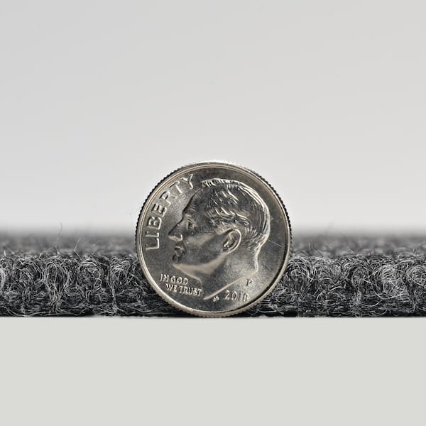 Contender Gray Residential/Commercial 24 in. x 24 Peel and Stick Carpet Tile (15 Tiles/Case) 60 sq. ft.