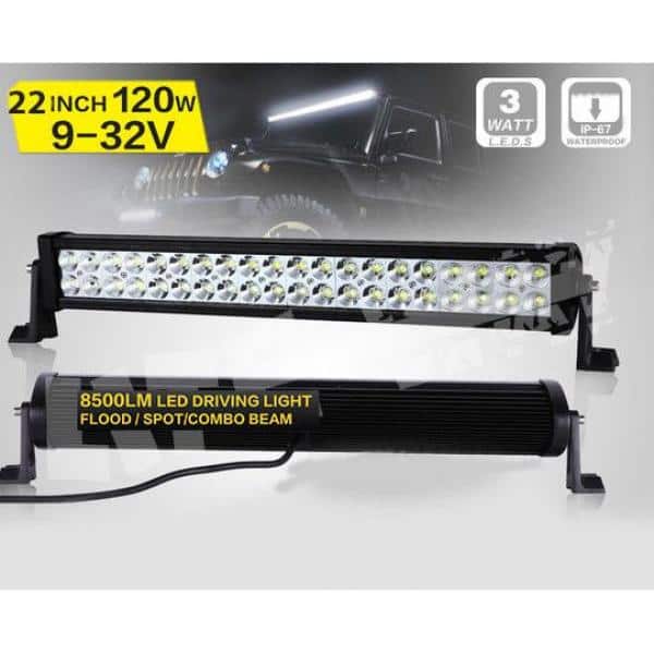 22 in. 120-Watt 4x4 Work/Off Road LED Light Bar